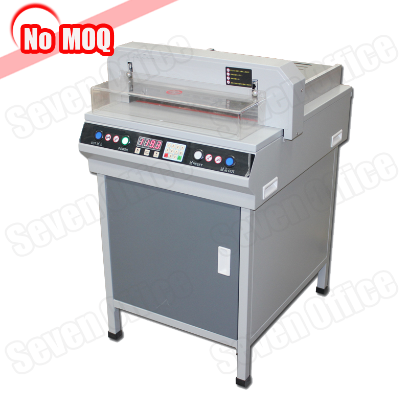 No Moq Heavy Duty High Speed Electric Paper Cutting Machine Program Control Guillotine Paper Cutter Manufacturer