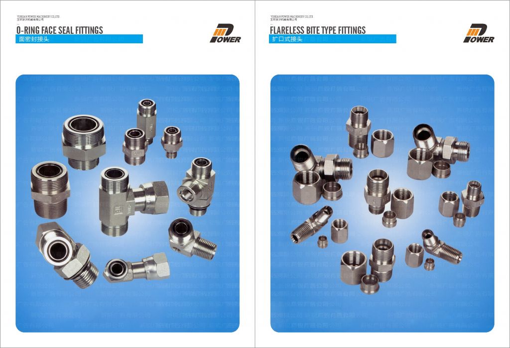 Hydraulic tube fittings and adapters