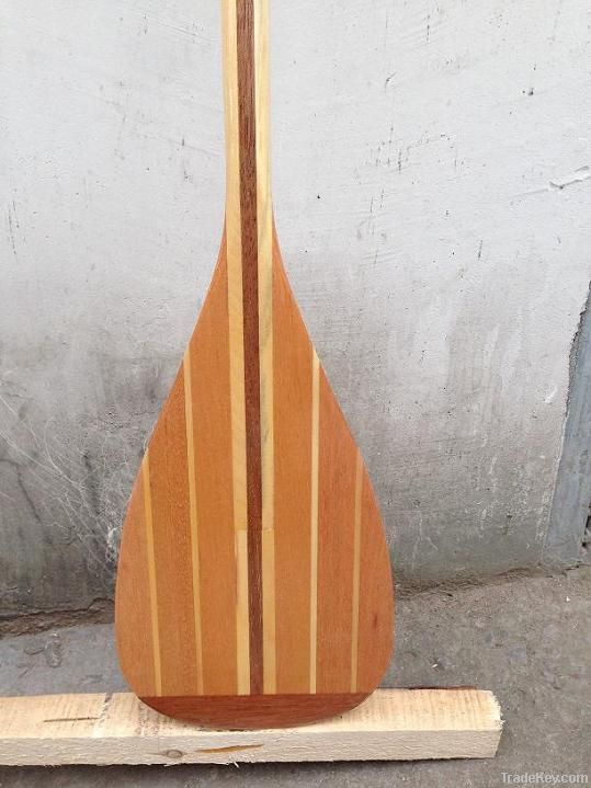 wooden Outrigger paddle