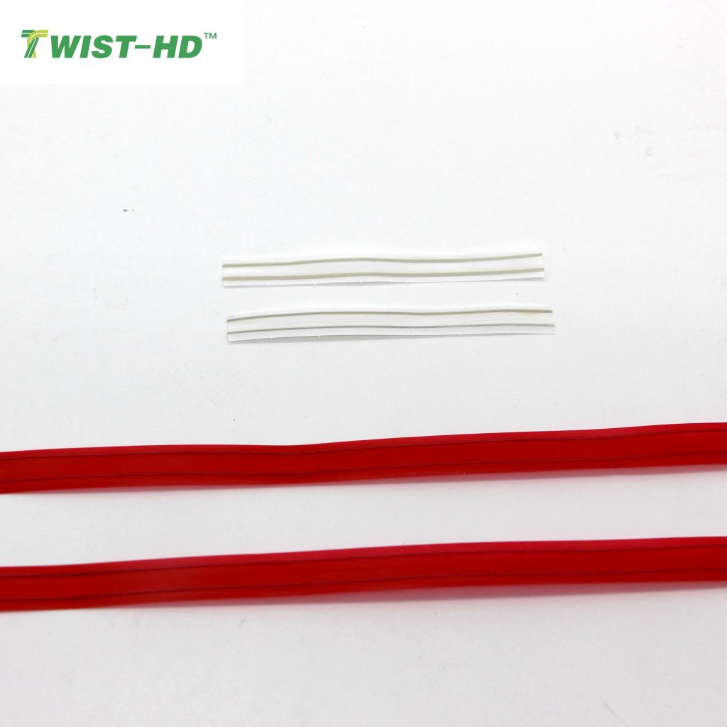 plastic double wire twist ties/ clip band/ bag closures