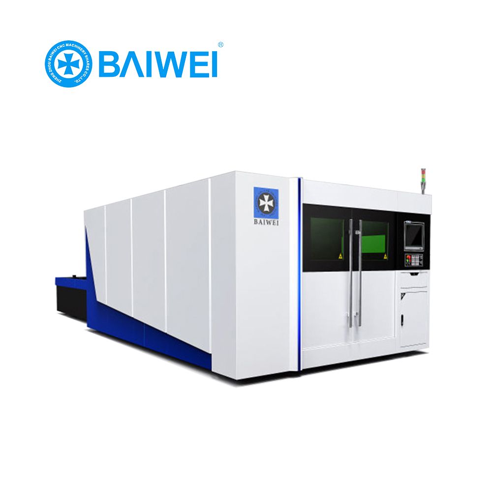 Large scale 4000w 3mm aluminum laser cutting machine for metal with swiss design