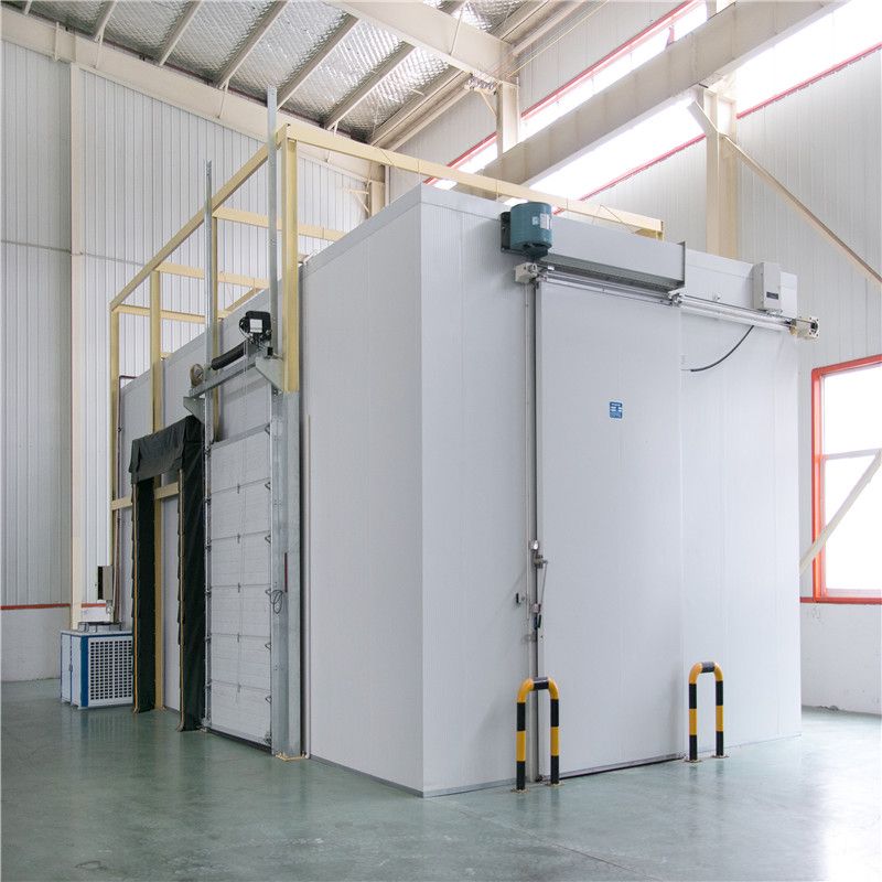 Vegetable fruit and meat cold rooms manufacturer