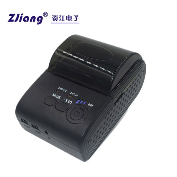 Portable Mini Wireless Bluetooth 4.0 Printer  58mm Thermal Printer Compatible with ESC / POS