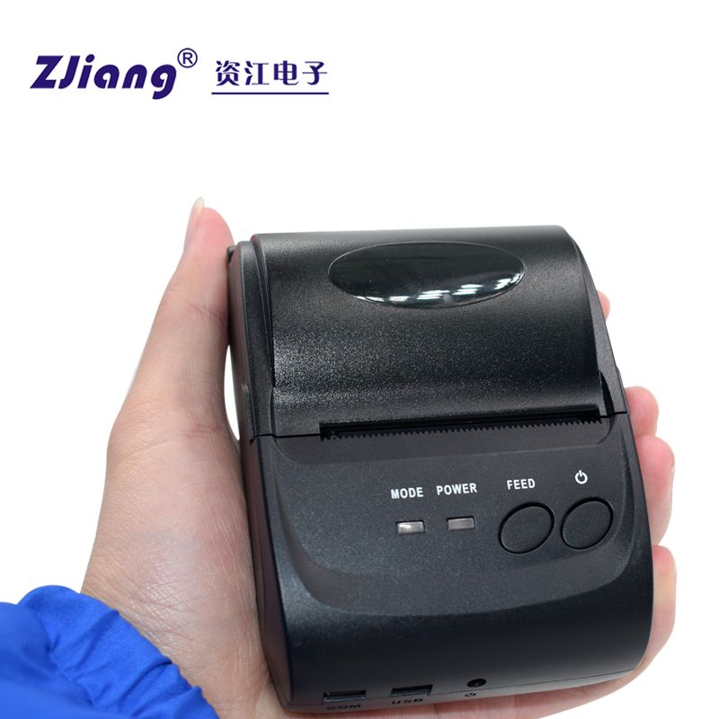 58mm Mini Portable Bluetooth Wireless Receipt Thermal Printer for Android IOS