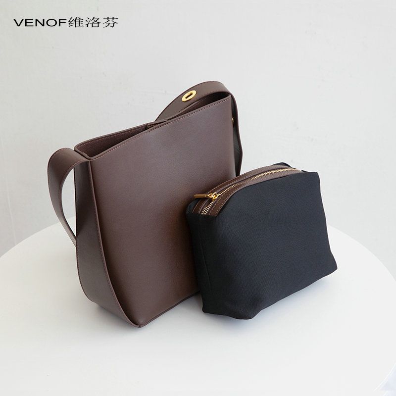 VENOF genuine leather women shoulder bag messenger bag handbag
