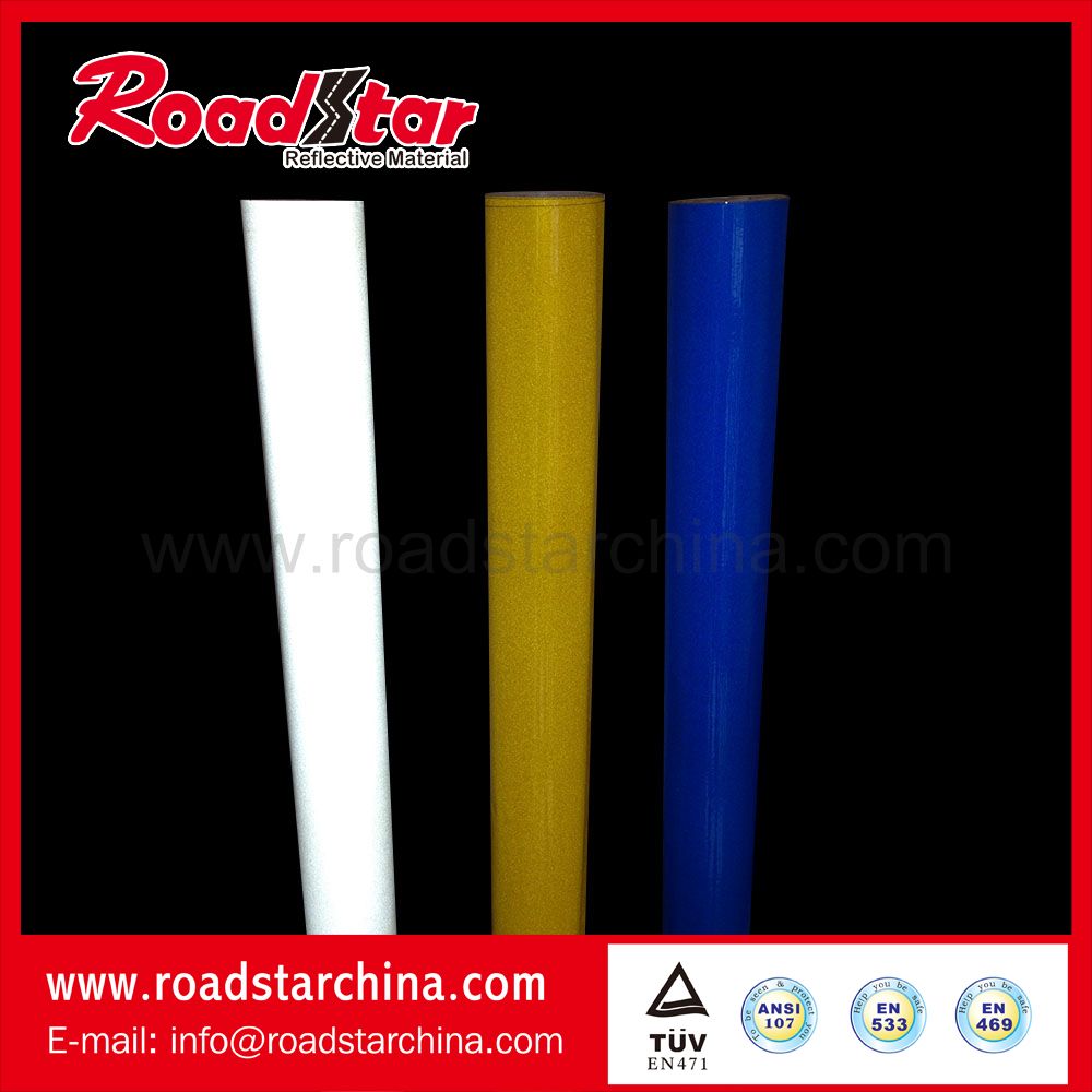 Commercial grade PET reflective sheeting for Ink-jet printing