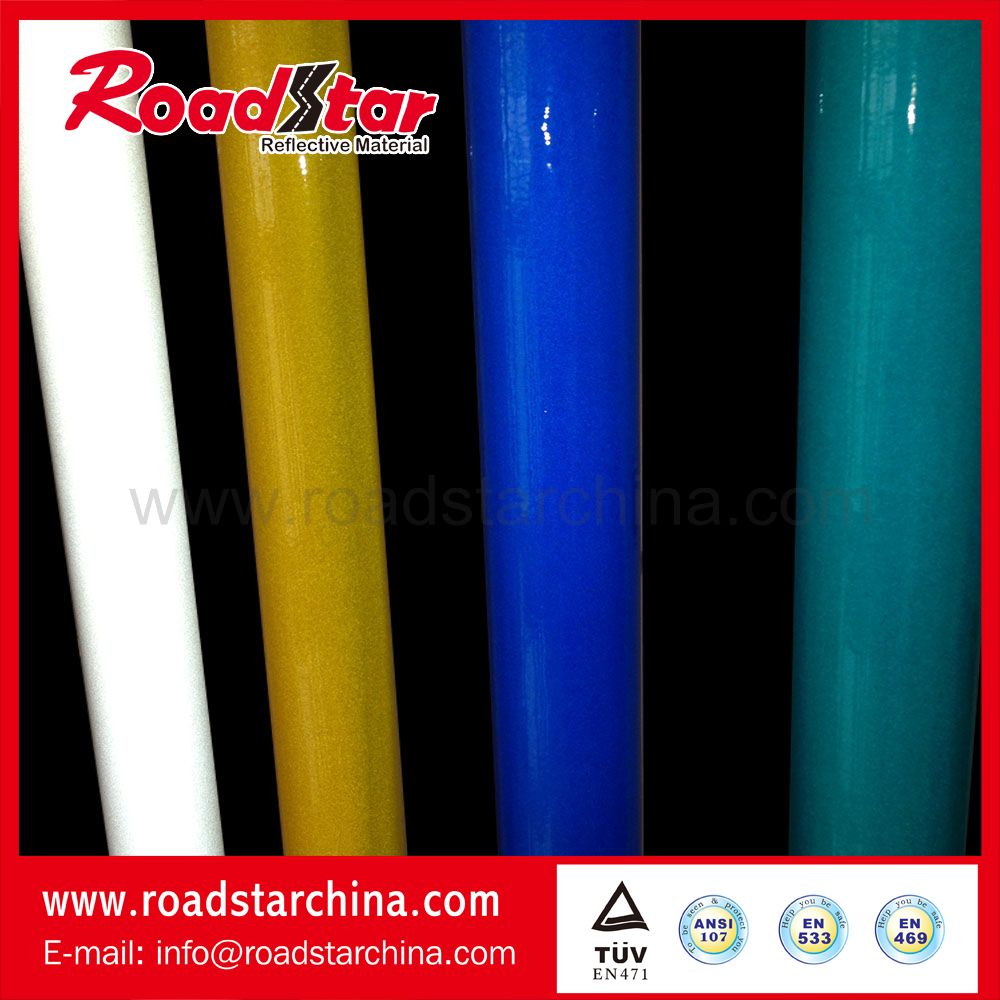Commercial grade PET reflective sheeting for Ink-jet printing
