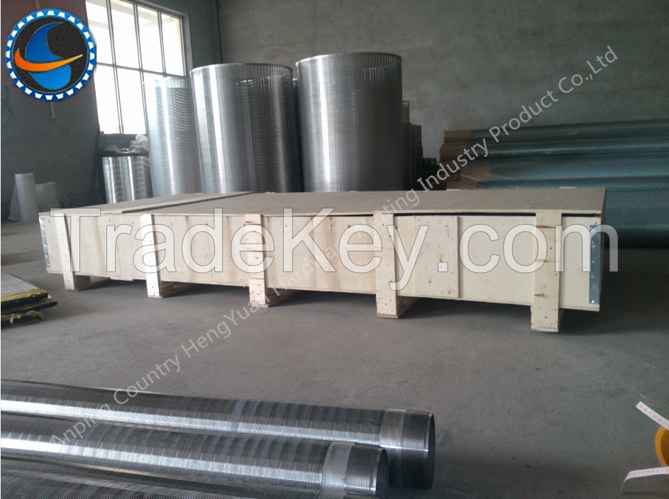 Quality stainless steel 50 micron,60 micron wedge wire screen for water treatment