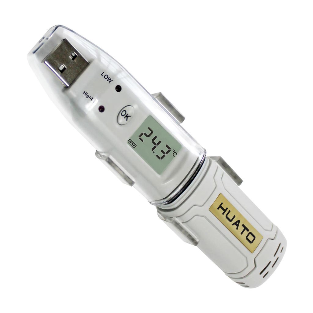 USB temperature recorder datalogger