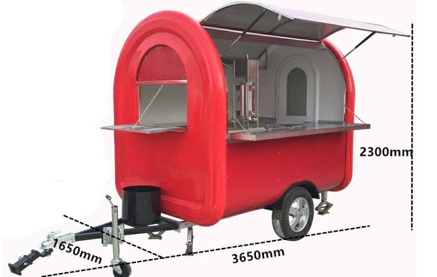 Factory Price Catering Mobile Food Trailer, Food Truck