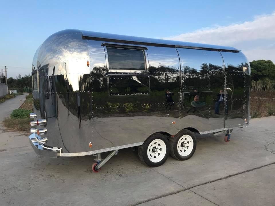 2018 Kebab Vintage Airstream Mobile Food Cart