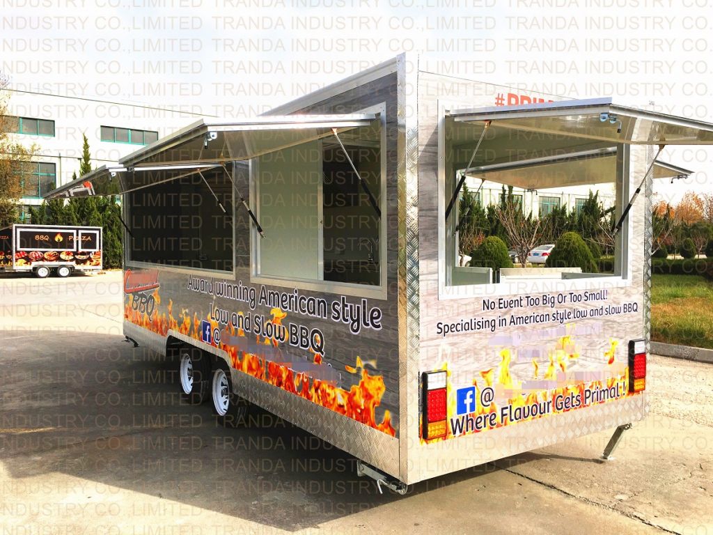 Fashion Style High-Speed Gelato Food Cart