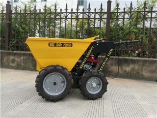 gasoline mini dumper loader 