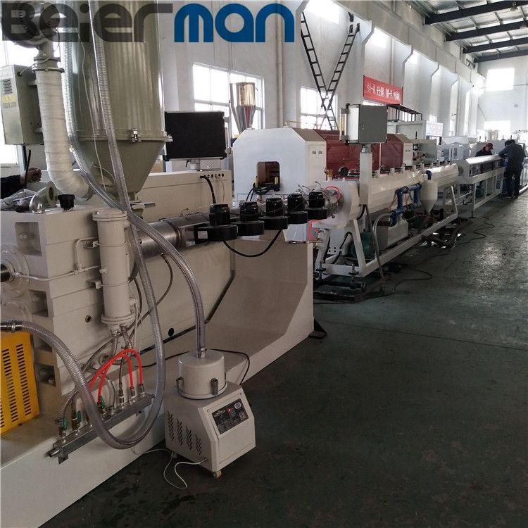 Competitive price of PE HDPE PPR water drain pipe extrusion line 20-400mm customized 