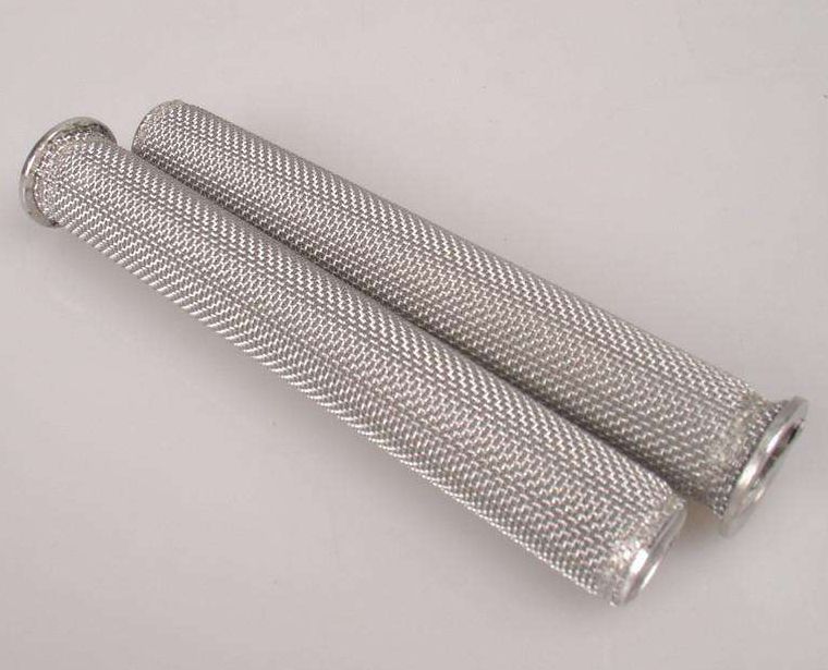 1-200 um Stainless steel sintered pleated filter for high pressure and high porosity