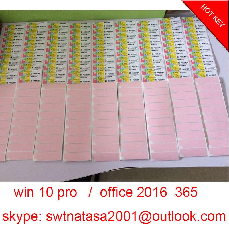 windows  10  pro oem key coa sticker and full package 