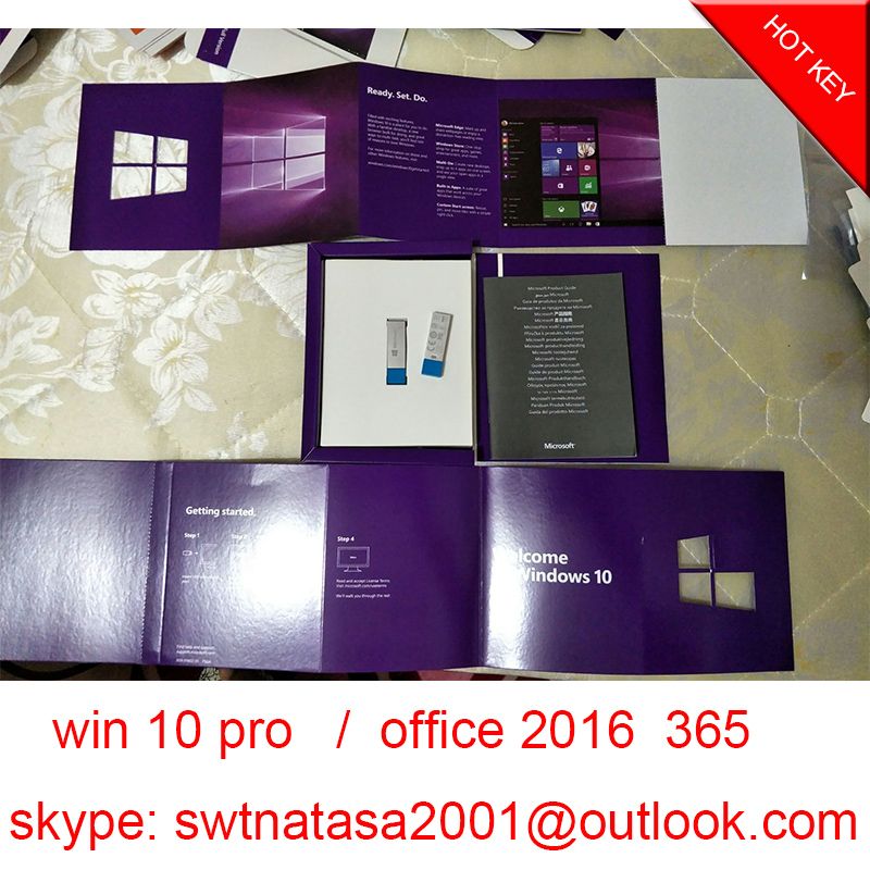 windows 7  8.1  10 pro oem keys, coa stickers and full package