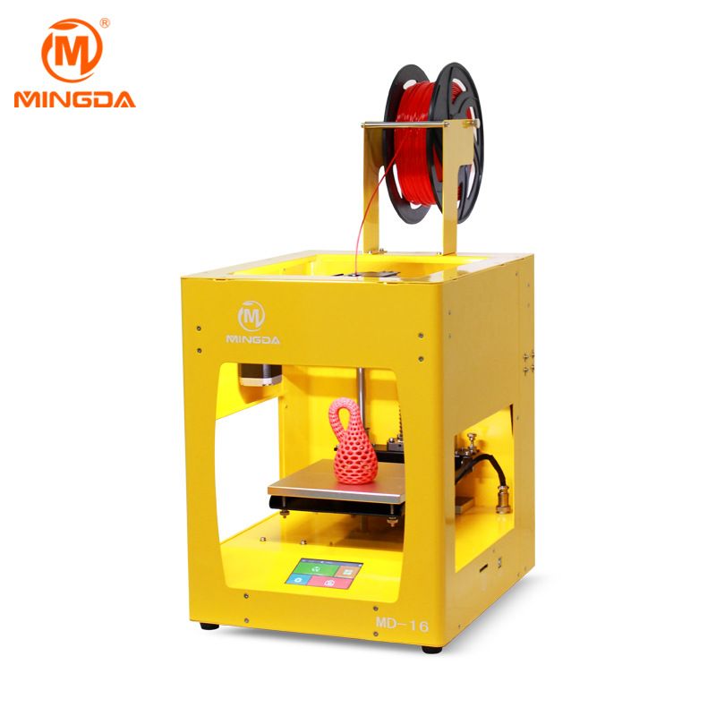 Shenzhen MINGDA Supply MD-16 Printing Size 160*160*160mm Desktop 3D Printer Machine with High Accuracy Printing Gift Models