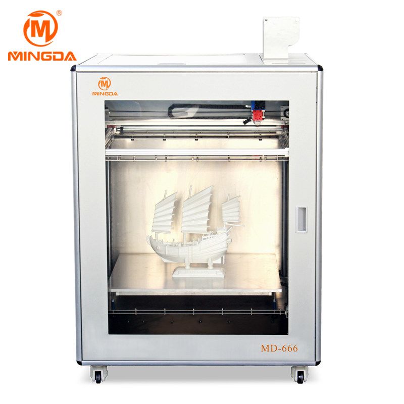 MINGDA Customized Large Printing Size 600*600*600mm MD-666 Desktop 3D Printer Making Models