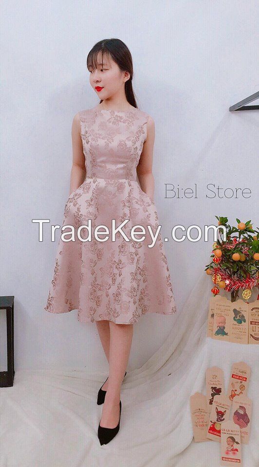 2018 new fashion ladies dress