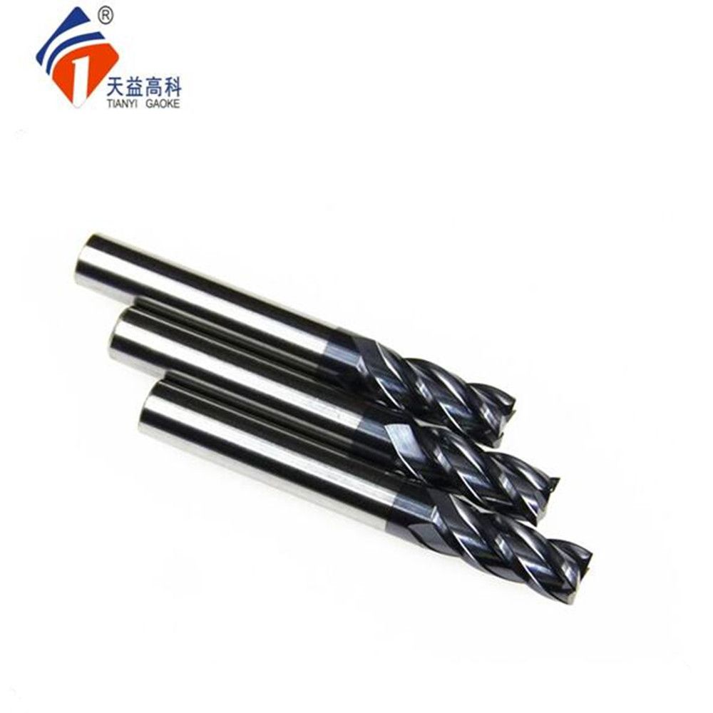 Flat Milling Cutters Tungsten Carbide End Mills