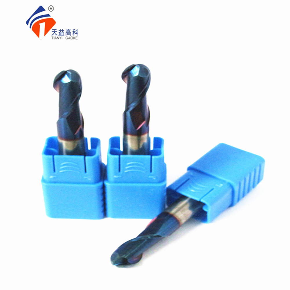 Cemented Tungsten Carbide Ball Nose End Mills Manufacturer