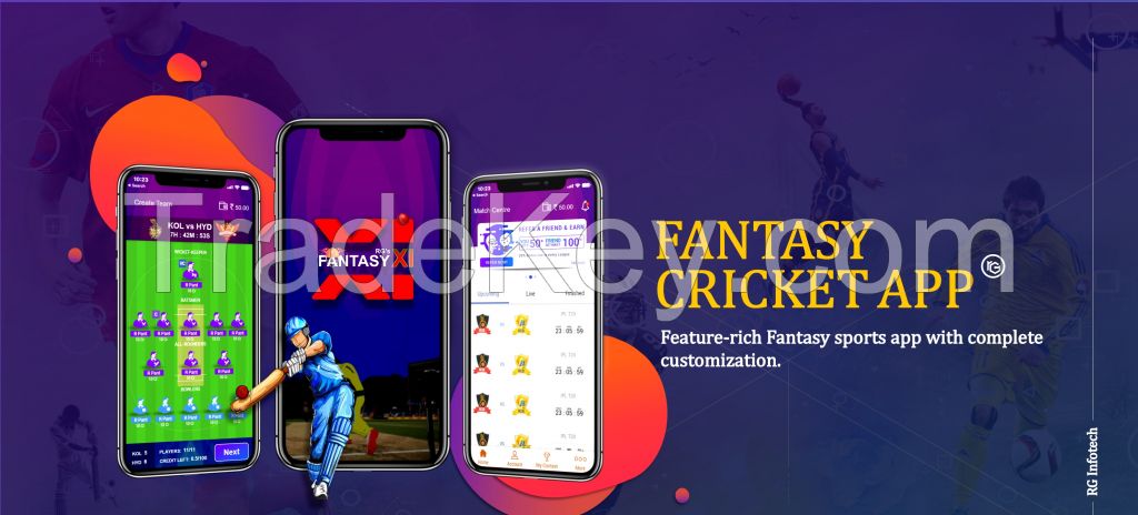 Dream11 like Fantasy Cricket App developed by RG Infotech!