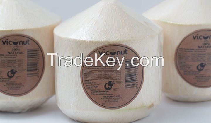 DIAMOND SHAPE FRESH YOUNG COCONUT