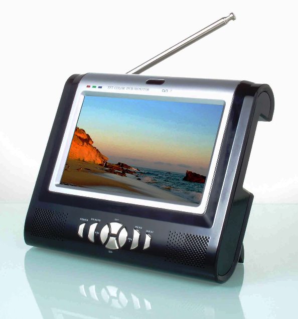 7" Portable LCD TV with DVB-T/ ATSC