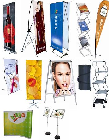 roll up, pop up, X banner stand