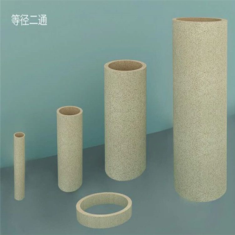 High refractory foundry mould ceramic tubes
