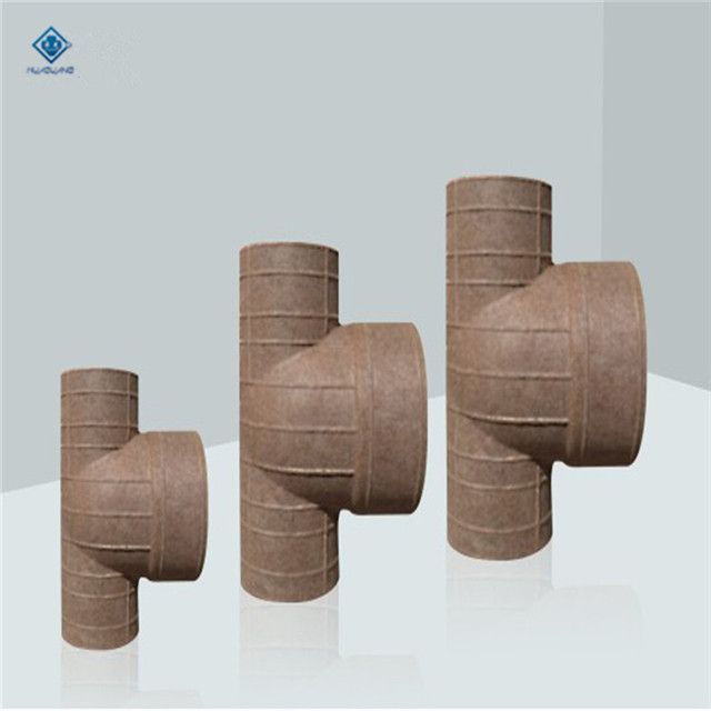 Refractory casting China paper tee tube