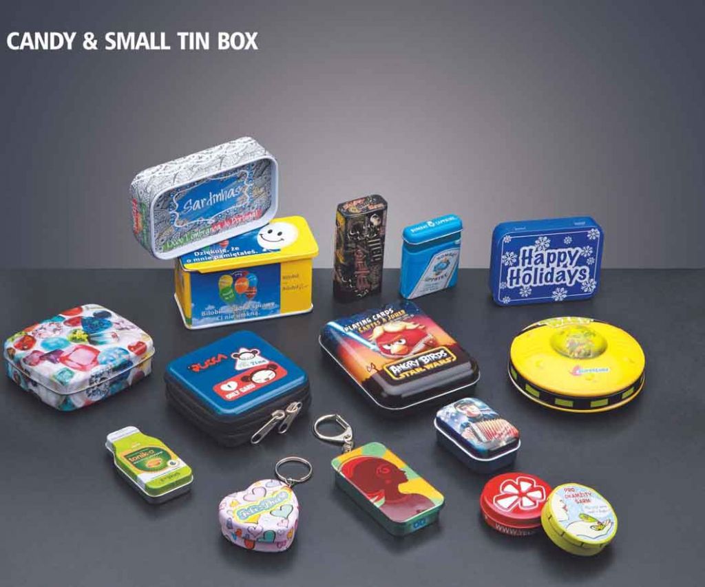 candy small tin box