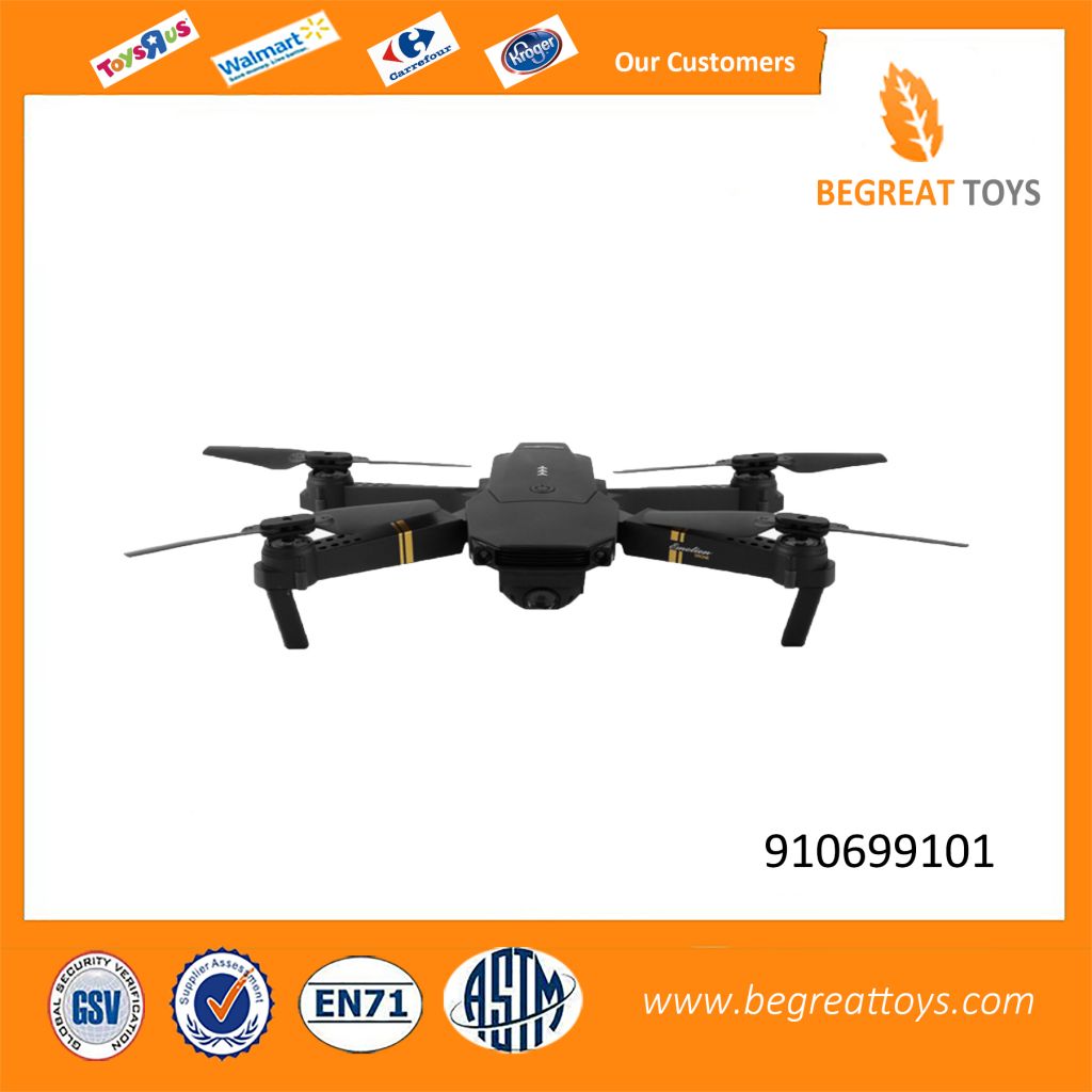 Begreattoys 910699101 2.4G WIFI Folding FPV RC Drone