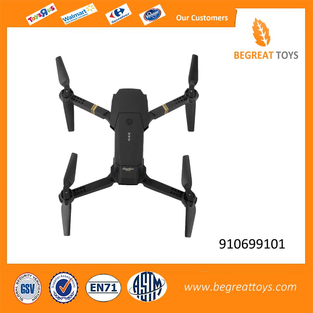 Begreattoys 910699101 2.4G WIFI Folding FPV RC Drone