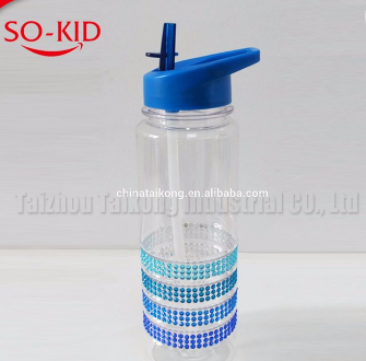 Revolving Lid Easy To Drink Water Bottle