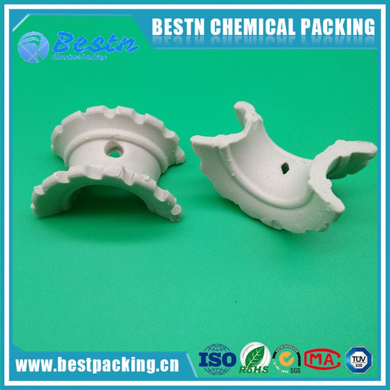 Random Packing Ceramic Waved Lessing Ring with 11*8mm, 10*6mm