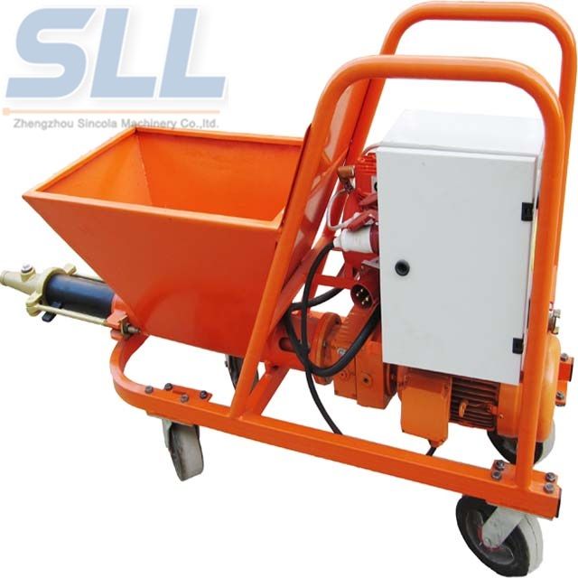 Easily cleaning widely used plastering rendering machines for sale