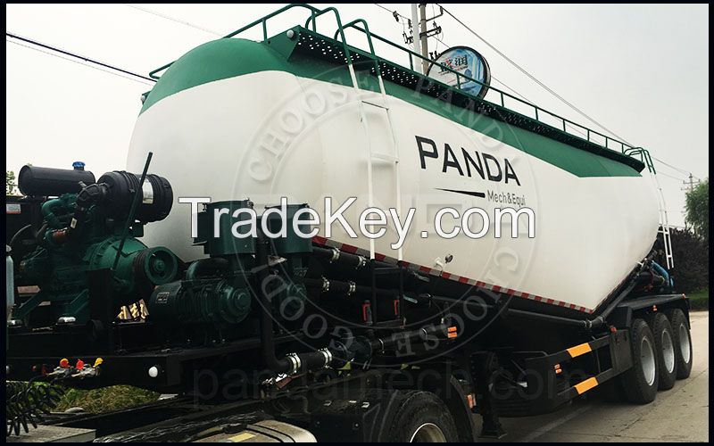 PANDA 3axle 50cbm bulker semi cement trailer