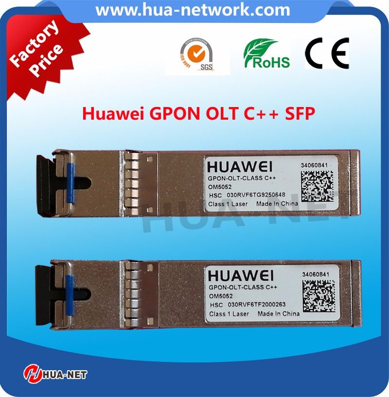 Huawei OM5052 Gpon OLT Class C++ 1.25G SFP Module Receiver 