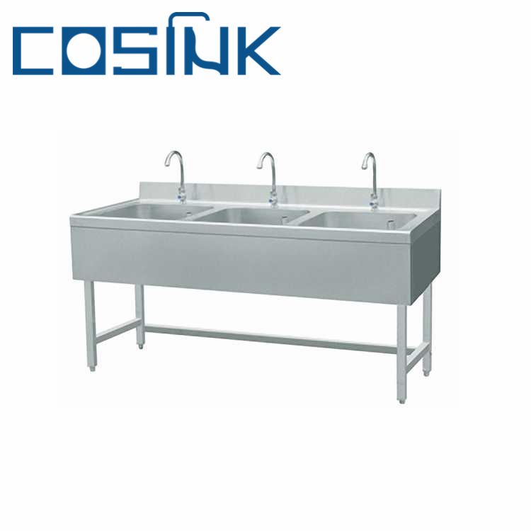 High-end moulded 201 304 Commercial kitchen stainless steel sink