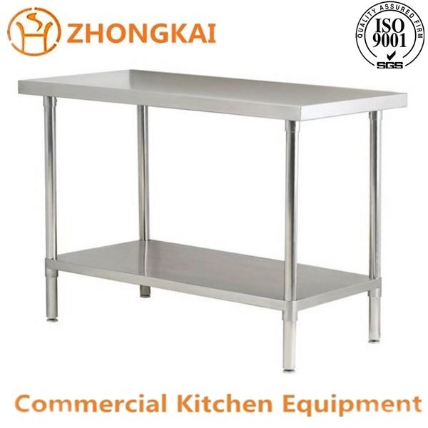 hotel restaurant commercial kitchen stainless steel worktable 