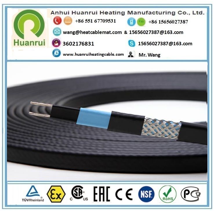 heating  cable for gutter de-icing 