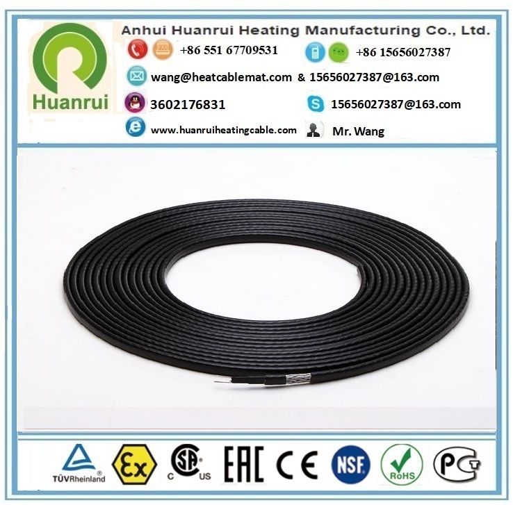 heating  cable for pipe de-icing 