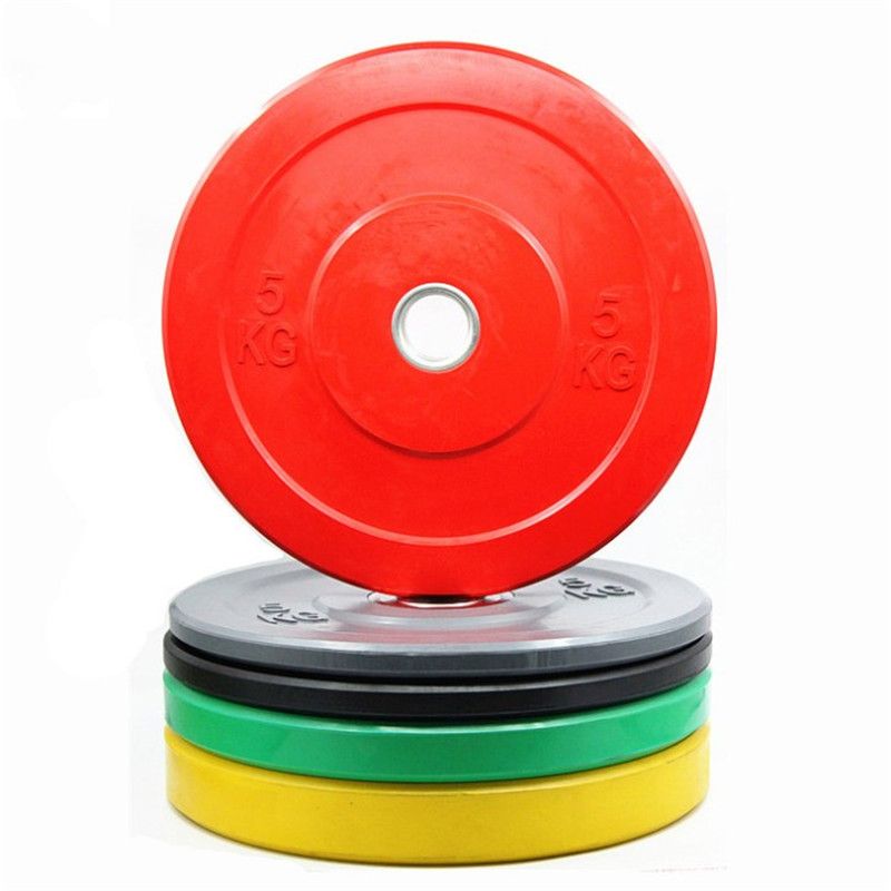 Color Rubber Bumper Plates Crossfit