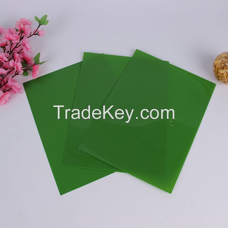 coloured matte PP sheet  flexible  frosted polypropylene material film