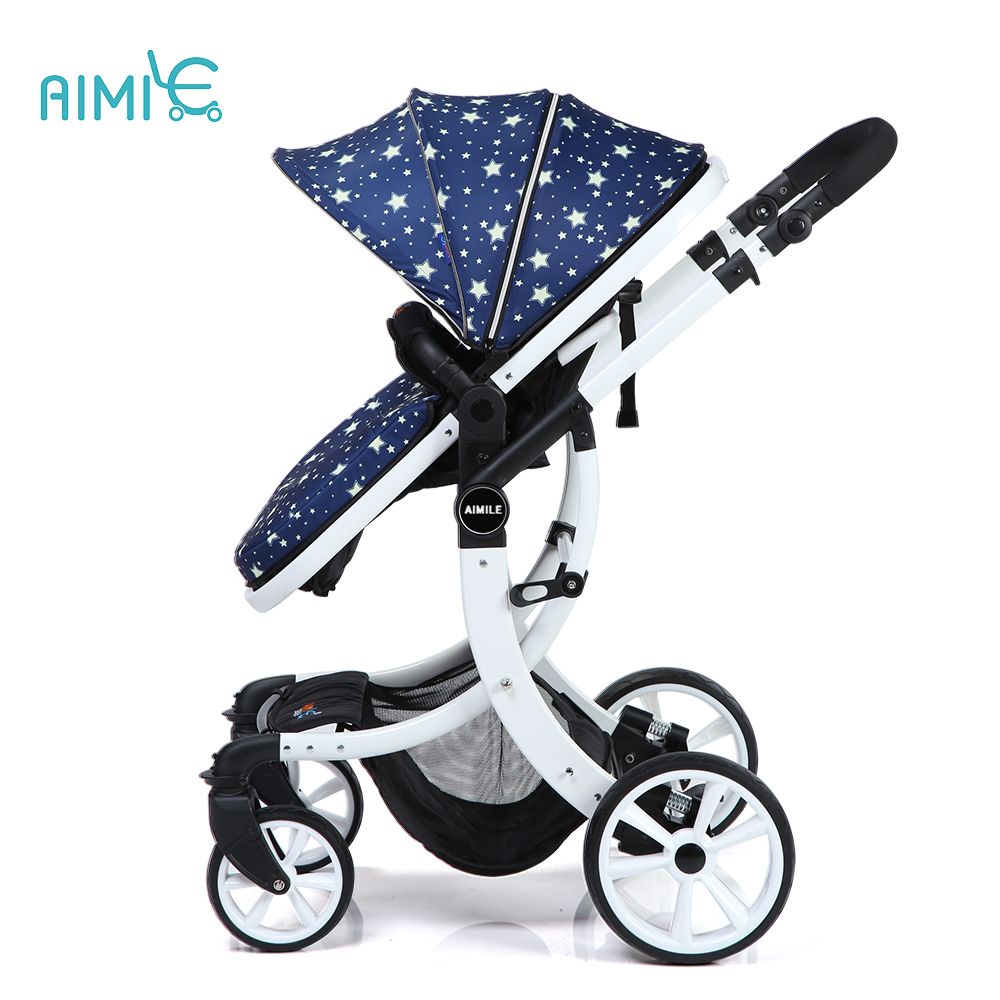 2017 Aluminum alloy frame of baby stroller for newborn from China factory