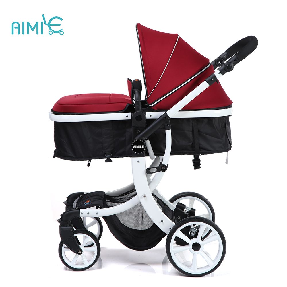 2017 Aluminum alloy frame of baby stroller for newborn from China factory
