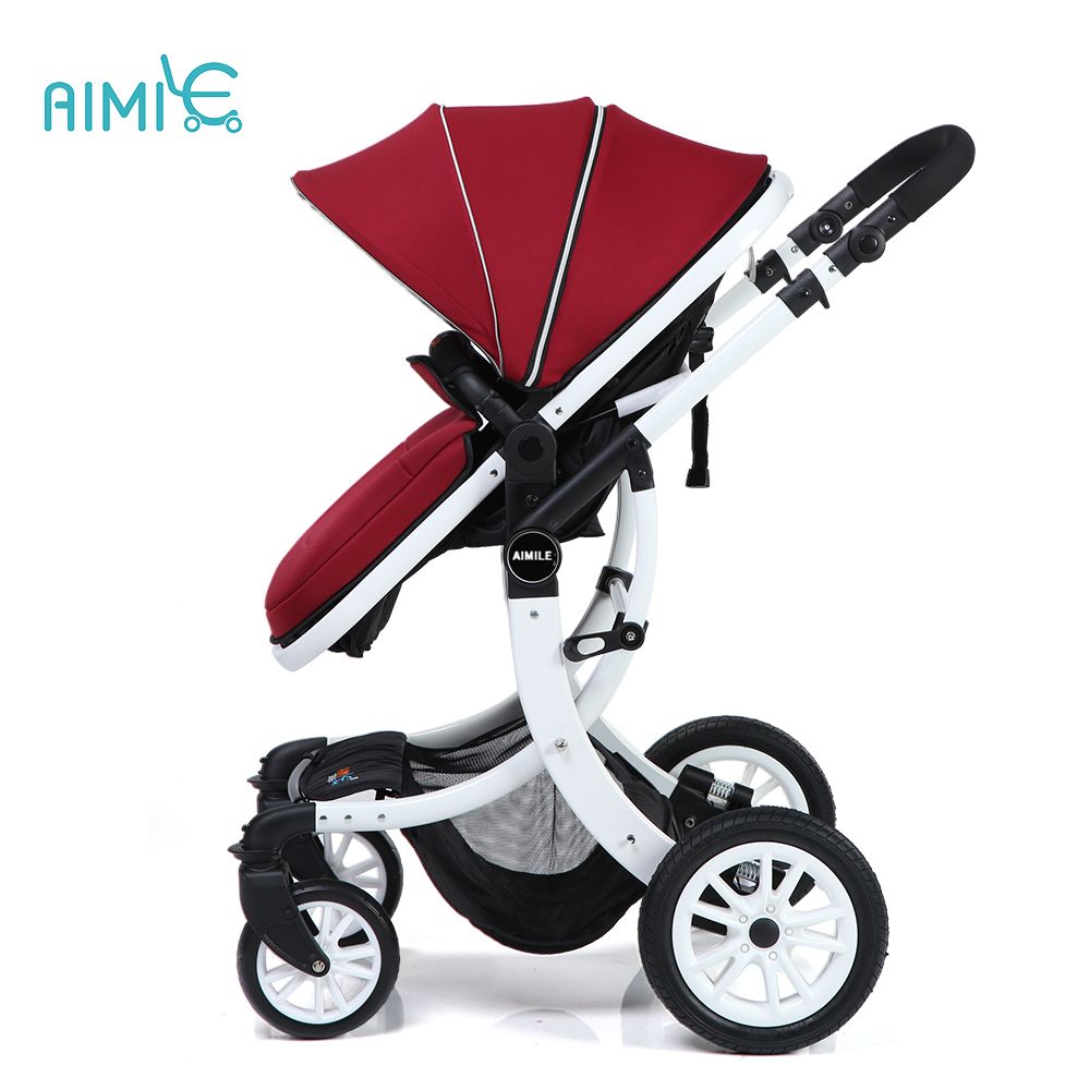 2017 Aluminum alloy frame of baby stroller for newborn from China factory