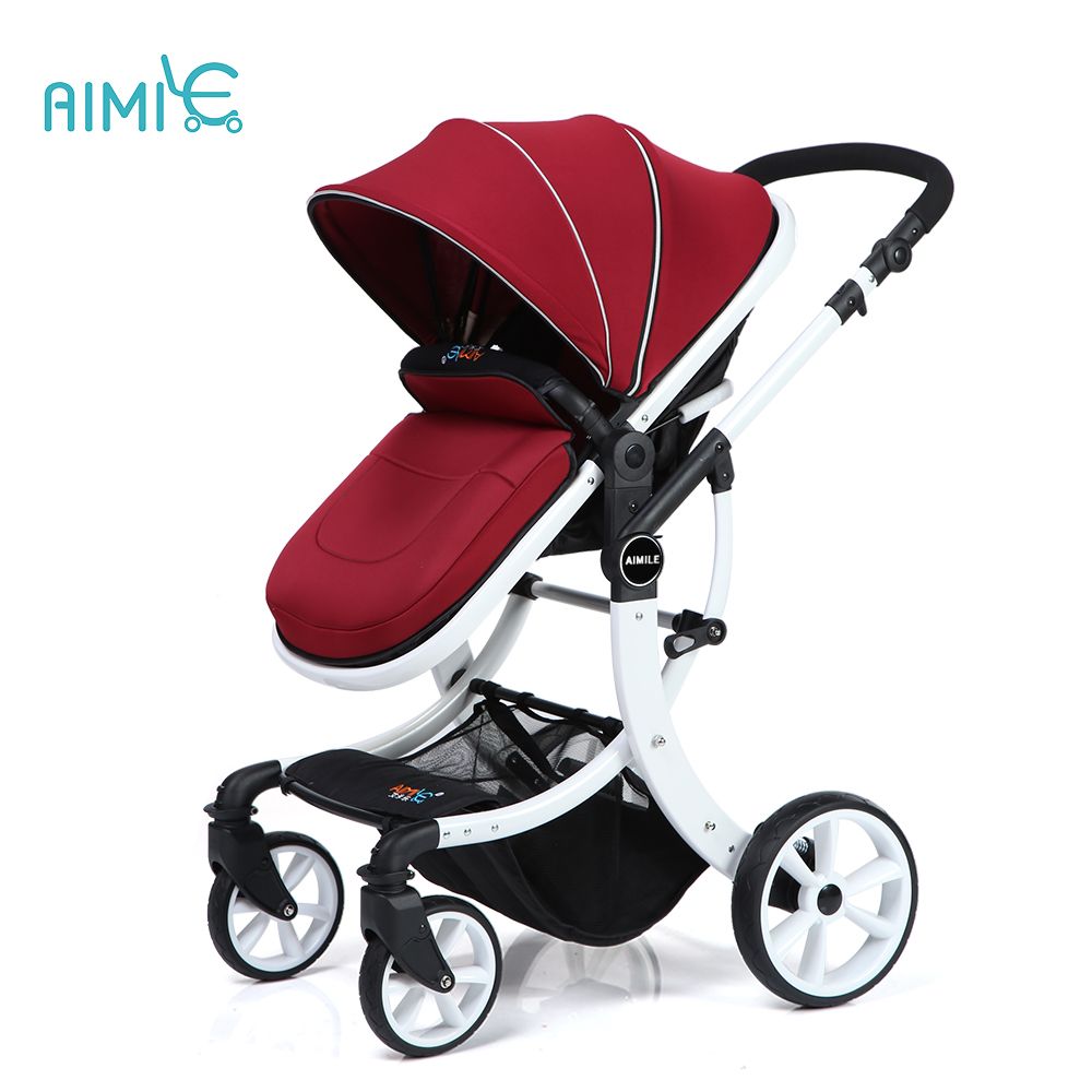 2017 Aluminum alloy frame of baby stroller for newborn from China factory